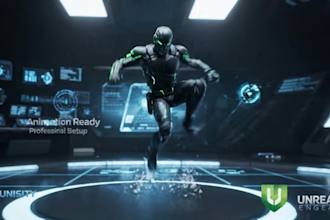 rig game ready 3d character for unity and unreal