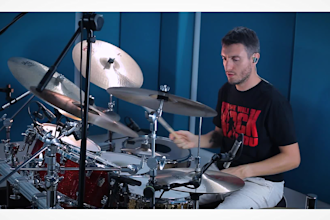 record professional drum tracks for your rock song in HQ