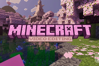 edit your minecraft video in a cute aesthetic minimalistic style