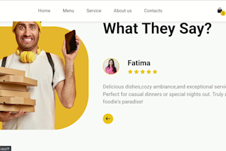 do frontend web development using HTML, CSS, js