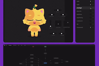 create web animation, lottie, rive, GIF