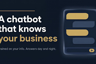 build an ai chatbot for your website that knows your business