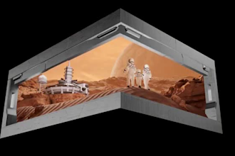 design stunning 3d anamorphic animation, billboard animation led screen cgi ads