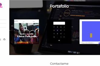 create a professional website, landing page or blog