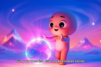 create ai generated video art animated story 3d ai video ads with voice over