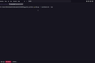 parse server logs and extract text data using python regex