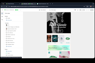 install shopify custom category section dynamic