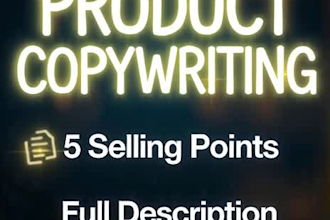 write SEO amazon product listing with bullet points and description