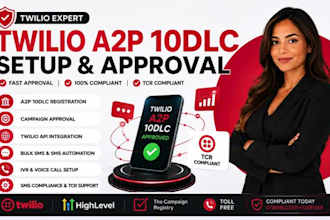 manage twilio a2p 10dlc twilio setup gohighlevel a2p sms compliance