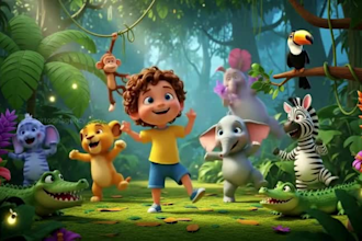 create stunning ai cartoon videos, animated stories, kids cartoons, viral conte