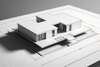 do architectural render of your plan , section or elevation