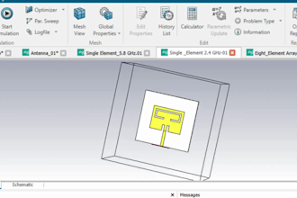design and simulate rf microwave antenna in hfss cst and ads