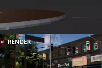 create 3d hard surface character model, robot character and animation vfx