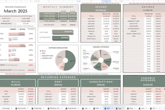 design editable excel, google sheets budget spreadsheet or invoice templates