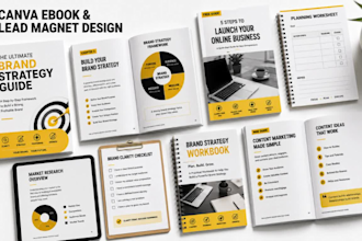 design editable canva ebook pdf lead magnet ebook lead magnet design