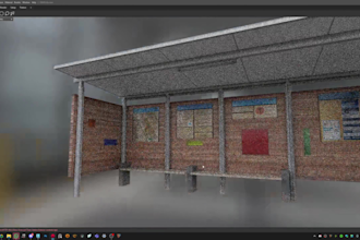 create low poly aaa game assets and buildings