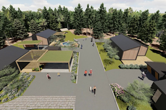create photorealistic exterior house renderings