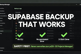 backup restore clone your supabase postgres database in 5 minutes