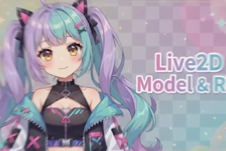 design live2d anime vtuber model rigging for vtube studio vbridger avatar twitch