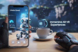 develop unity VR meta quest oculus ar project and simulation