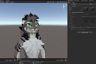 edit rig fix convert and upload custom furry vrchat avatar vrm vrc ear floppies