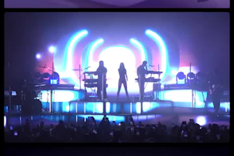 resolume vj loops led screen concert stage show motion graphic 3d stage lighting