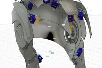 design custom 3d cosplay helmet, mask and stl file for 3d printing