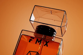 3d perfume animation 3d perfume product video 3d perfume bottle design