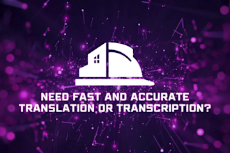 translate or transcribe audio and text
