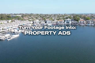 create cinematic real estate property promo videos