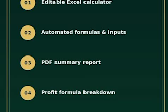 create islamic finance excel calculators