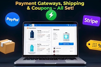 build a woocommerce store with payment setup