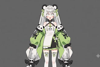 create live2d vtuber, vtuber model, rigging, vtuber studio, anime and pngtuber