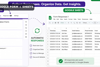 create a professional google form with conditional logic and response sheet