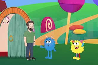create engaging 2d kids animation videos