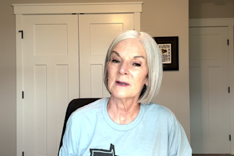 senior woman human ugc video selfie testimonial video spokesperson ugc
