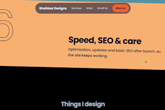 design or redesign a wordpress website with elementor