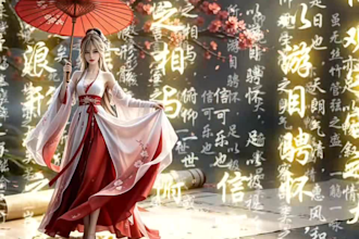 craft a custom unique ancient chinese style ai avatar
