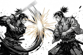 create cinematic motion comic webtoon trailer manga animation comic book video