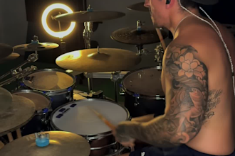 record professional rock or metal drum tracks for your song