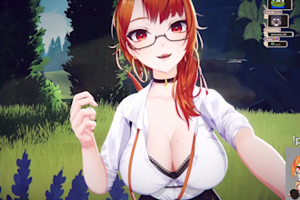 create custom 2d 3d vtuber model, rigging, vrm streaming setup