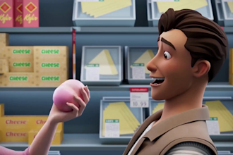 3d kids animated series, pixar style animation, character animation for webshow