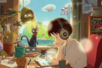 transform static lofi illustrations into immersive video