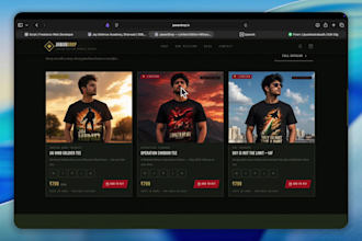 make a website for your quick and affordable