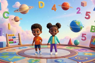 create 3d ai cartoon video animation for kids and youtube