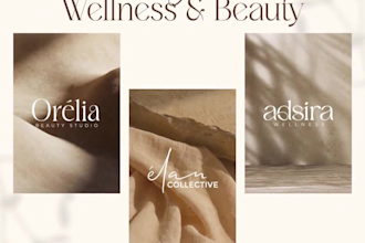 design luxury skincare lead magnet beauty workbook and canva template