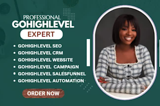 setup gohighlevel CRM automation ghl website ghl sales funnel