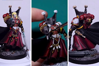 3d print and paint custom 3d miniature anime figure dnd warhammer resin printing
