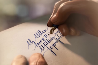 do  anything in neat and professional cursive handwriting