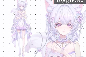 design and rig live 2d model live 2d vtuber model png vtuber model vtuber model
